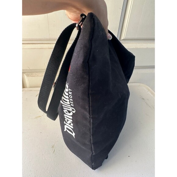 Disneyland Resort 2008 Mickey Mouse Goofy Drawstring Cinch Canvas Backpack - Picture 4 of 10